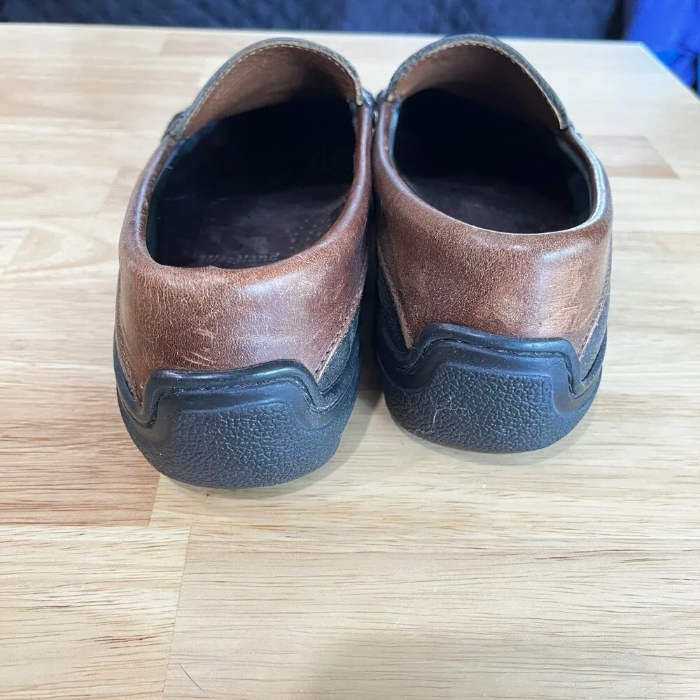 Allen Edmonds Mens‎ Westland Black Brown Leather Loafer 8.5 Casual Classic